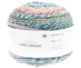 Pelote de laine à tricoter Creative Chic Unique - 200GR - Rico Design