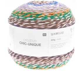 Pelote de laine à tricoter Creative Chic Unique - 200GR - Rico Design