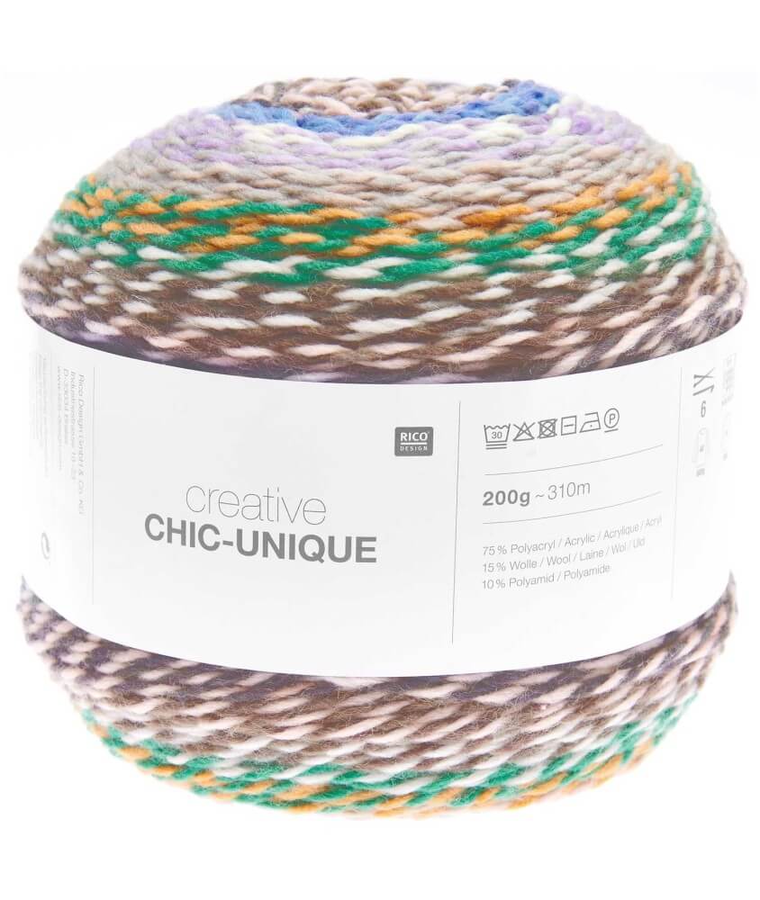 Pelote de laine à tricoter Creative Chic Unique - 200GR - Rico Design Pelote de laine à tricoter Creative Chic Unique - 200GR - Rico Design