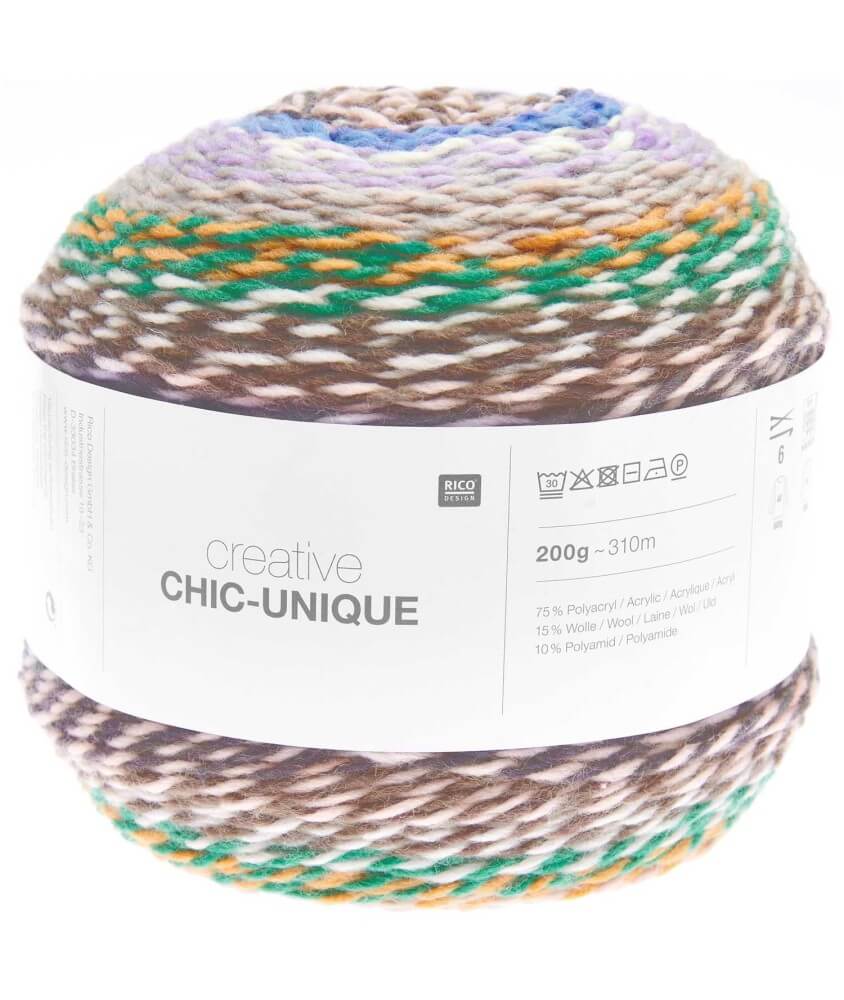 Pelote de laine à tricoter Creative Chic Unique - 200GR - Rico Design