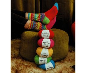 Livre Punto 34 - How to knit socks - Lang Yarns