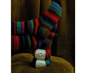 Livre Punto 34 - How to knit socks - Lang Yarns