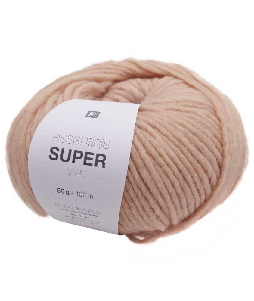 Pelote de laine à tricoter Essentials Super Aran - Rico Design Pelote de laine à tricoter Essentials Super Aran - Rico Design