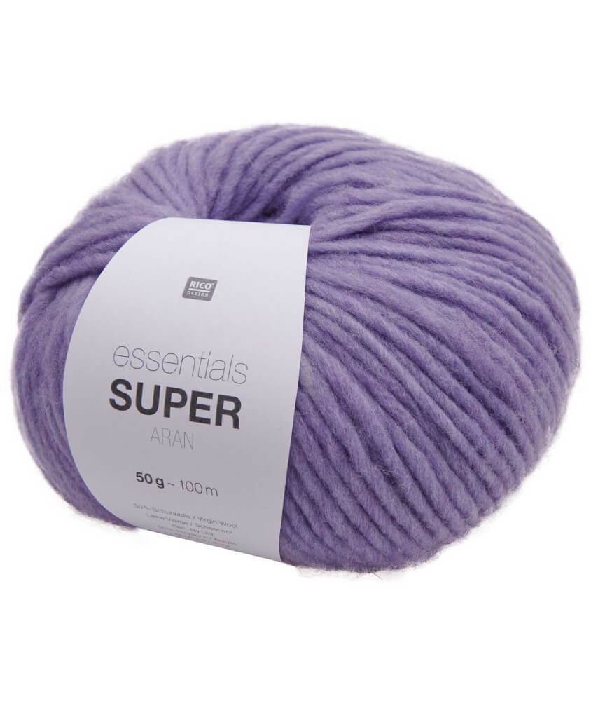 Pelote de laine à tricoter Essentials Super Aran - Rico Design