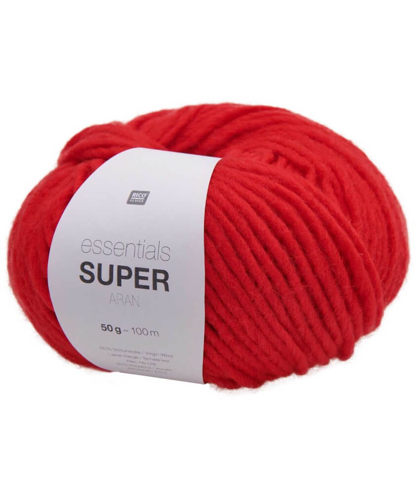 Pelote de laine à tricoter Essentials Super Aran - Rico Design Pelote de laine à tricoter Essentials Super Aran - Rico Design