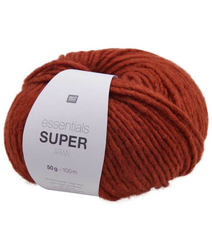 Pelote de laine à tricoter Essentials Super Aran - Rico Design Pelote de laine à tricoter Essentials Super Aran - Rico Design