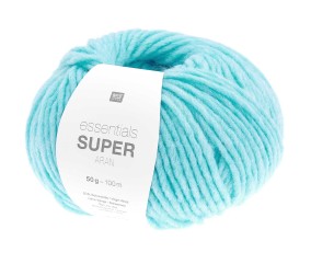 Pelote de laine à tricoter Essentials Super Aran - Rico Design