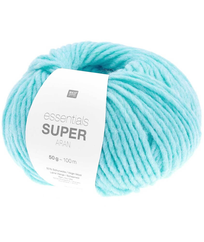 Pelote de laine à tricoter Essentials Super Aran - Rico Design