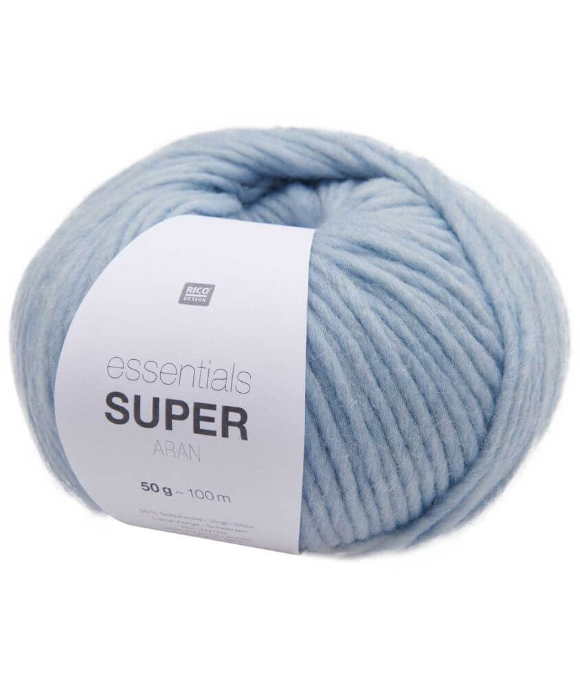 Pelote de laine à tricoter Essentials Super Aran - Rico Design