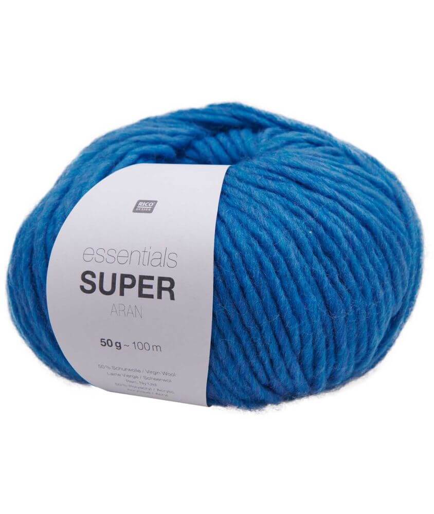 Pelote de laine à tricoter Essentials Super Aran - Rico Design