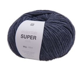 Pelote de laine à tricoter Essentials Super Aran - Rico Design