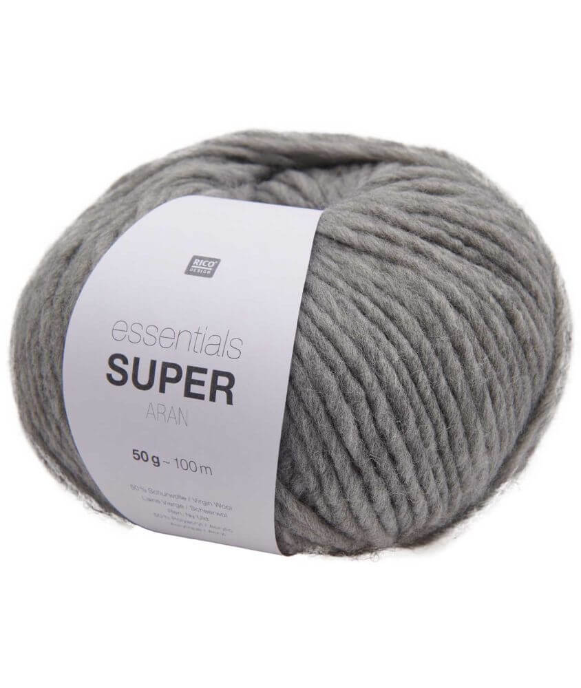 Pelote de laine à tricoter Essentials Super Aran - Rico Design Pelote de laine à tricoter Essentials Super Aran - Rico Design