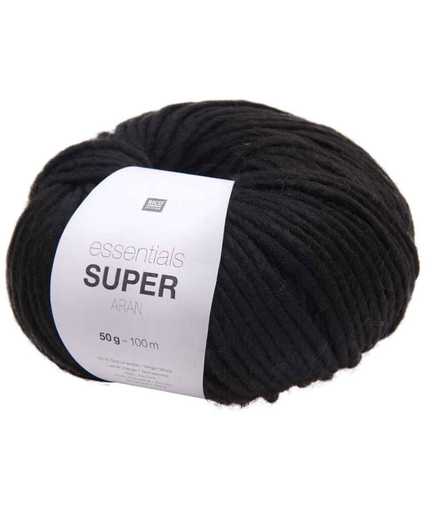 Pelote de laine à tricoter Essentials Super Aran - Rico Design Pelote de laine à tricoter Essentials Super Aran - Rico Design