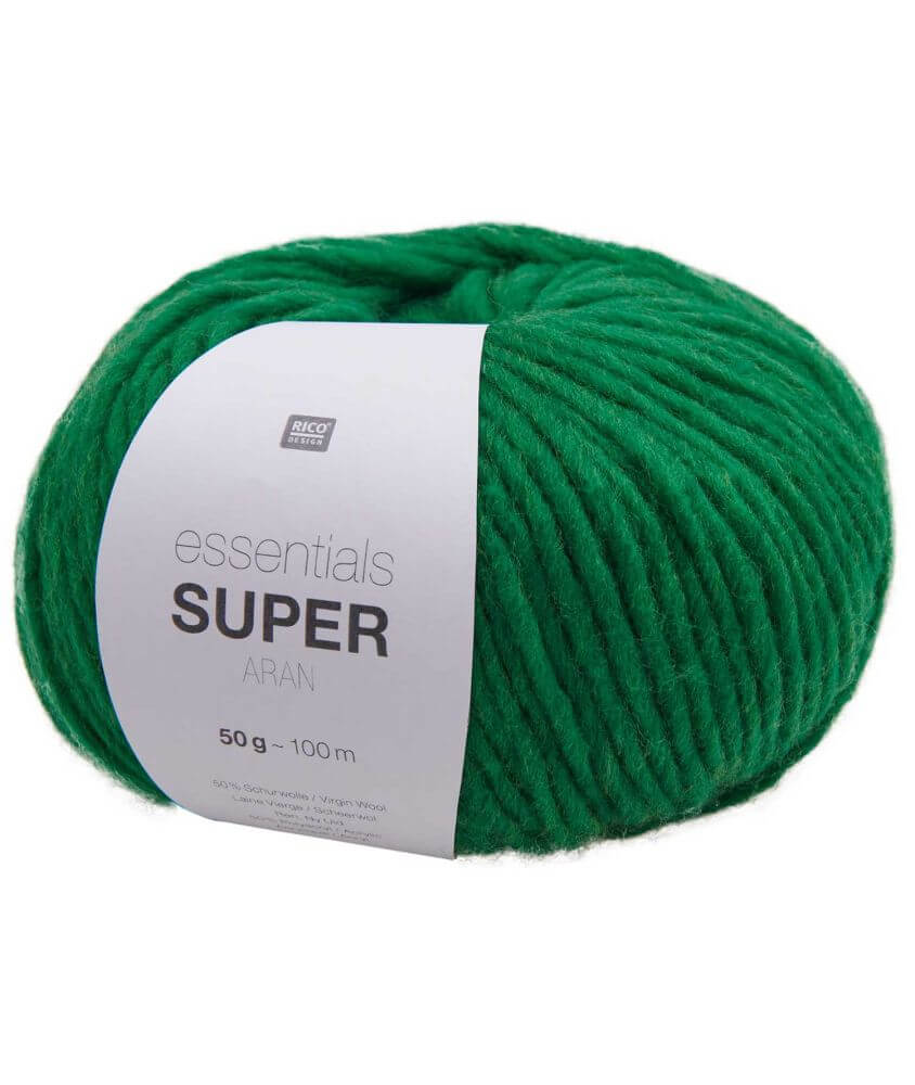 Pelote de laine à tricoter Essentials Super Aran - Rico Design