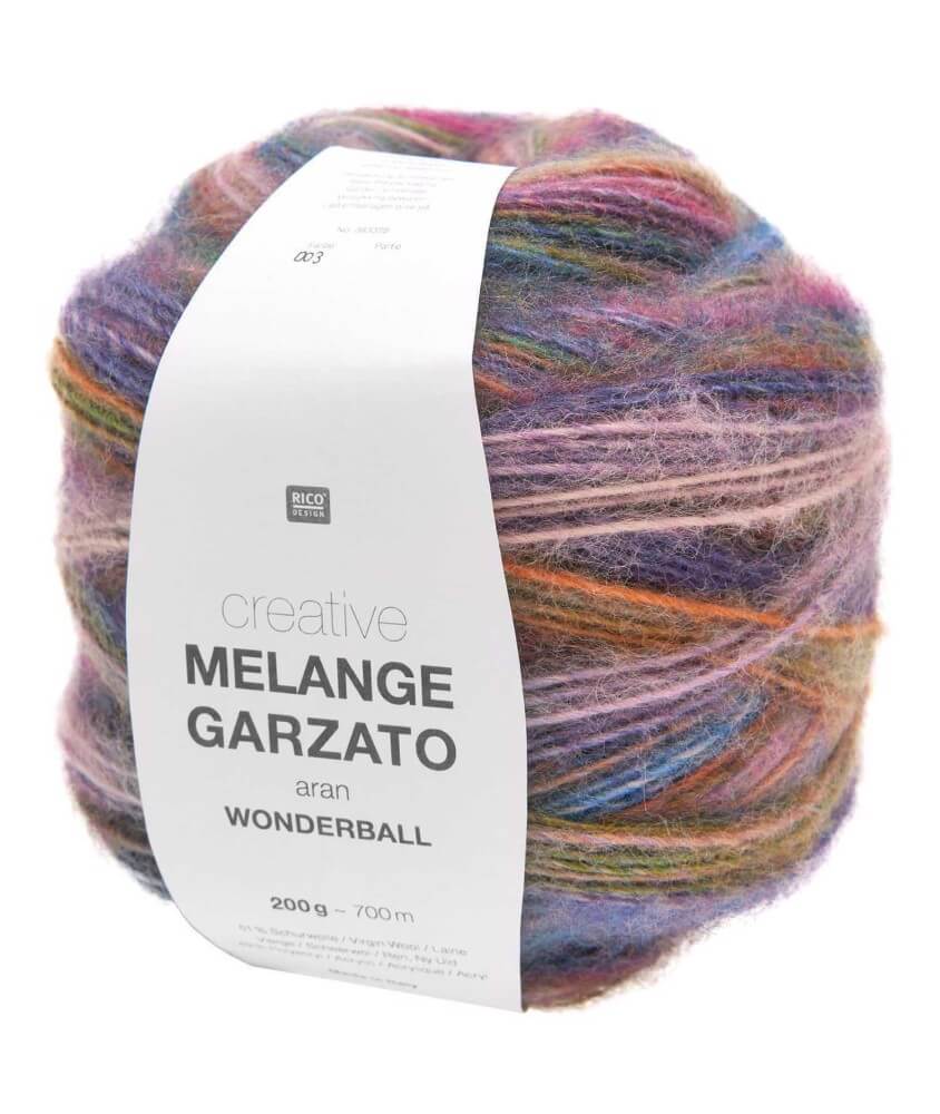 Pelote de laine Creative Melange Garzato Aran Wonderball - 200GR - Rico Design Pelote de laine Creative Melange Garzato Aran Wonderball - 200GR - Rico Design