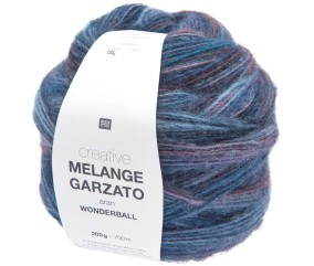 Pelote de laine Creative Melange Garzato Aran Wonderball - 200GR - Rico Design