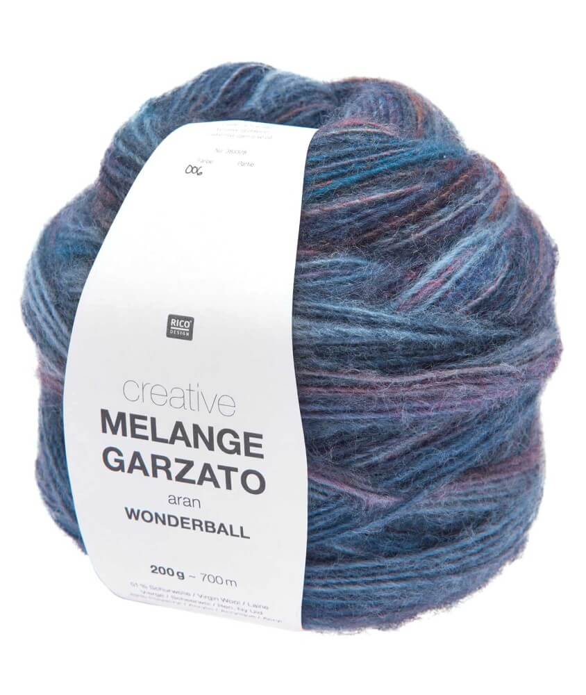 Pelote de laine Creative Melange Garzato Aran Wonderball - 200GR - Rico Design Pelote de laine Creative Melange Garzato Aran Wonderball - 200GR - Rico Design