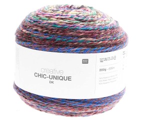 Pelote de laine à tricoter Creative Chic-Unique DK - 200GR - Rico Design