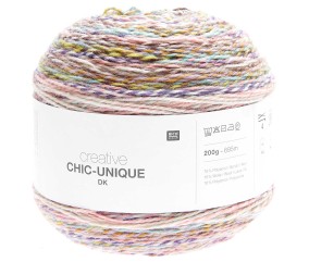 Pelote de laine à tricoter Creative Chic-Unique DK - 200GR - Rico Design