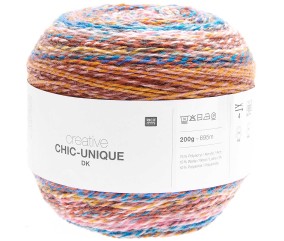Pelote de laine à tricoter Creative Chic-Unique DK - 200GR - Rico Design