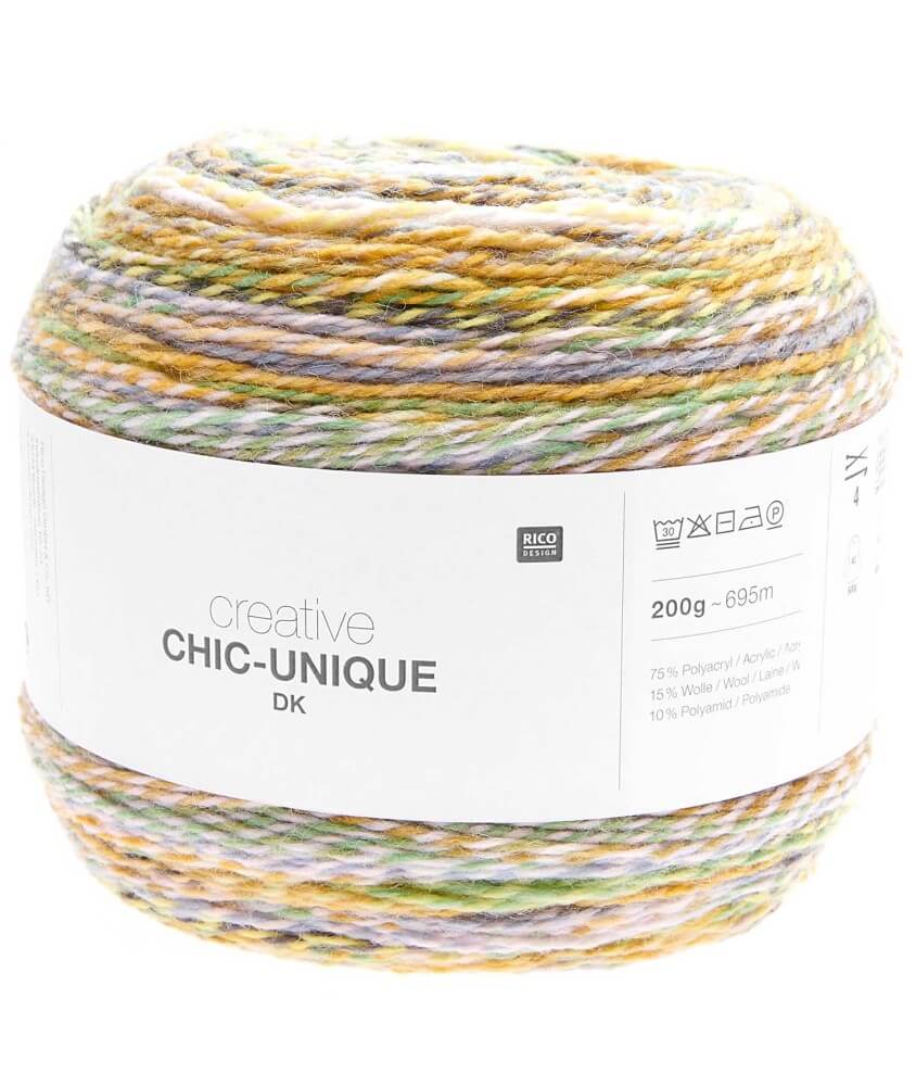 Pelote de laine à tricoter Creative Chic-Unique DK - 200GR - Rico Design