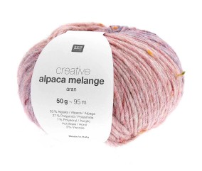 Fil à tricoter Creative Alpaca Melange Aran - Rico Design