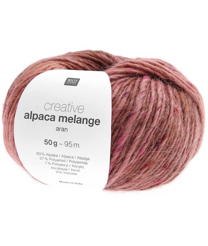 Fil à tricoter Creative Alpaca Melange Aran - Rico Design Fil à tricoter Creative Alpaca Melange Aran - Rico Design
