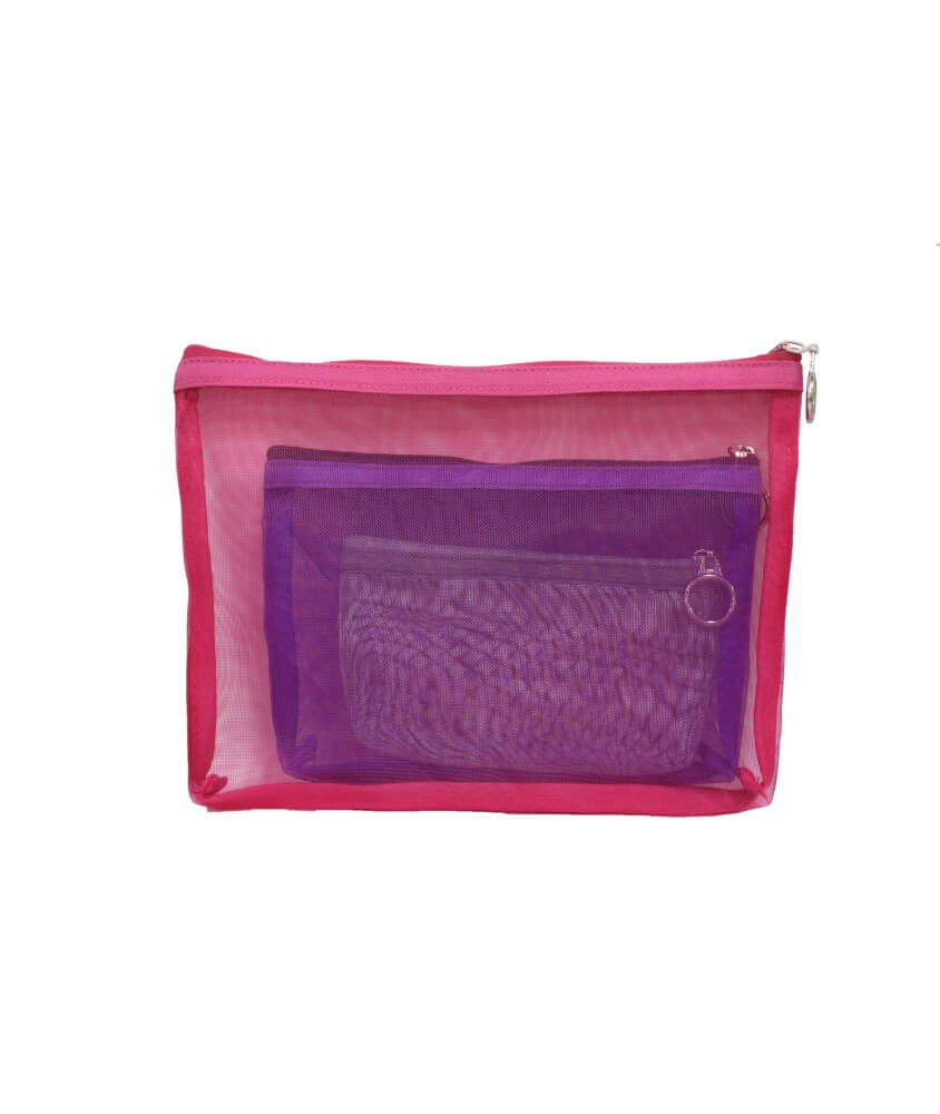 Set de 3 pochettes Vibrance Fermeture Zip - Knitpro