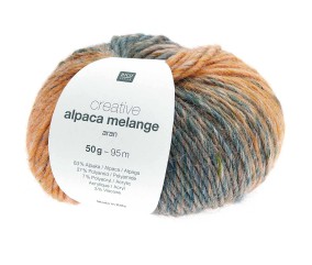 Fil à tricoter Creative Alpaca Melange Aran - Rico Design