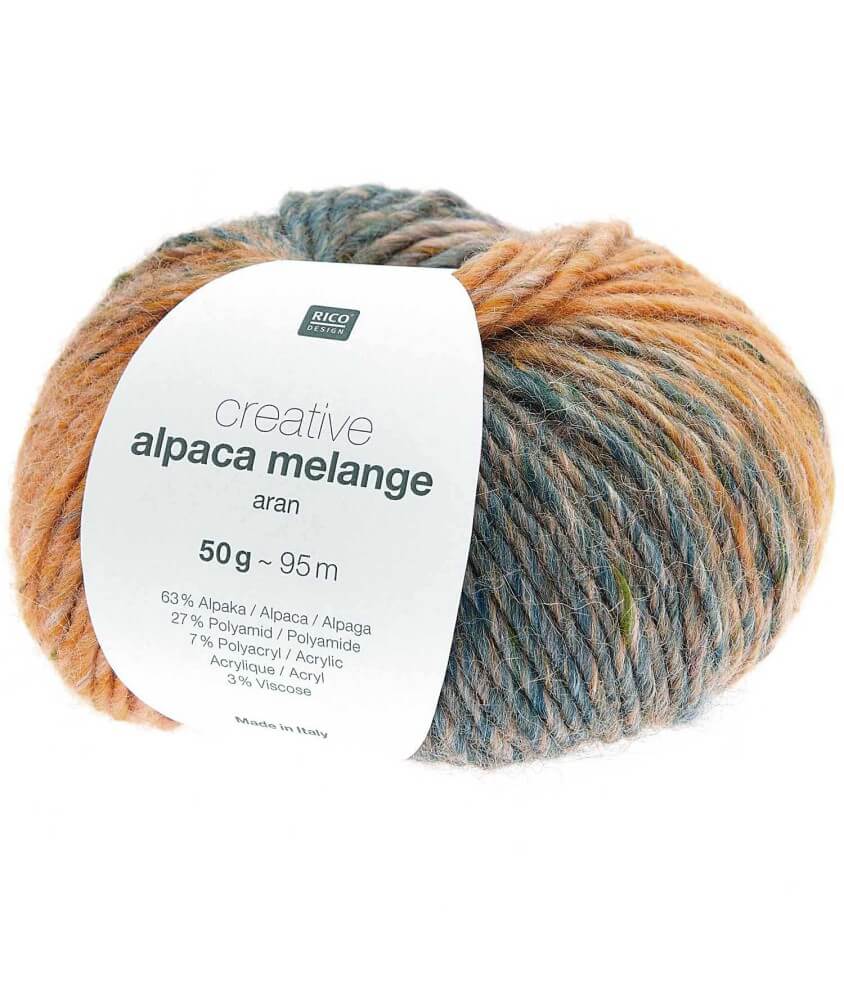 Fil à tricoter Creative Alpaca Melange Aran - Rico Design Fil à tricoter Creative Alpaca Melange Aran - Rico Design