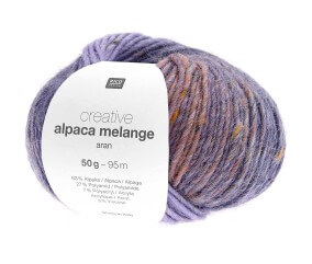 Fil à tricoter Creative Alpaca Melange Aran - Rico Design