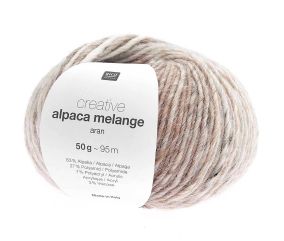 Fil à tricoter Creative Alpaca Melange Aran - Rico Design