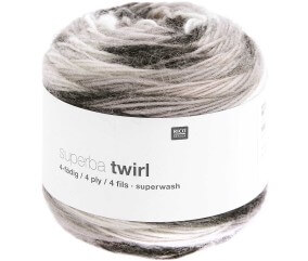 Laine à chaussette Superba Twirl 4 fils - 100GR - Rico Design