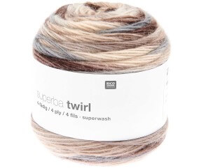 Laine à chaussette Superba Twirl 4 fils - 100GR - Rico Design