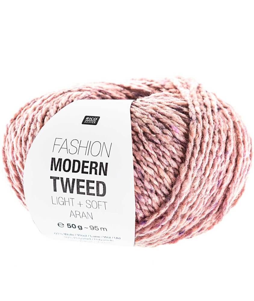 Pelote de Laine Fashion MODERN TWEED LIGHT & SOFT Aran - Rico Design Pelote de Laine Fashion MODERN TWEED LIGHT & SOFT Aran - Rico Design