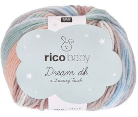 Fil à tricoter RICO BABY DREAM LUX TOUCH - Rico Design