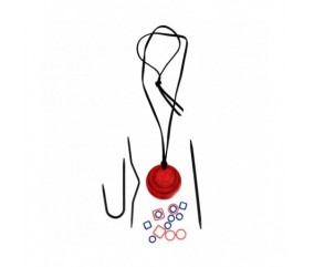 Kit collier magnétique pour tricoteuse Cherry Berry - Knitpro 