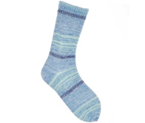 Laine à chaussette Superba Sky Waves 4 fils - 100GR - Rico Design