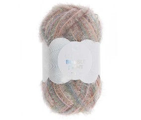 Fil éponge vaisselle à tricoter CREATIVE BUBBLE PRINT multicolore - Rico Design