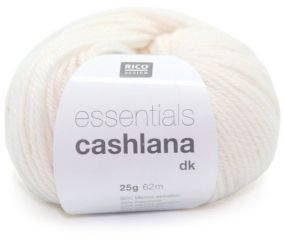 Pelote de cachemire à tricoter Essentials Cashlana - 25GR - Rico Design