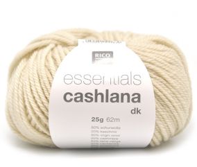 Pelote de cachemire à tricoter Essentials Cashlana - 25GR - Rico Design