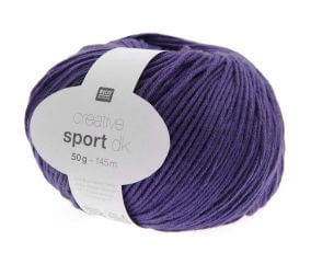 Coton à tricoter CREATIVE SPORT DK - Rico Design