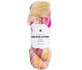 Pelote de laine Luxury HAND-DYED HAPPINESS CHUNKY - 100GR - Rico Design