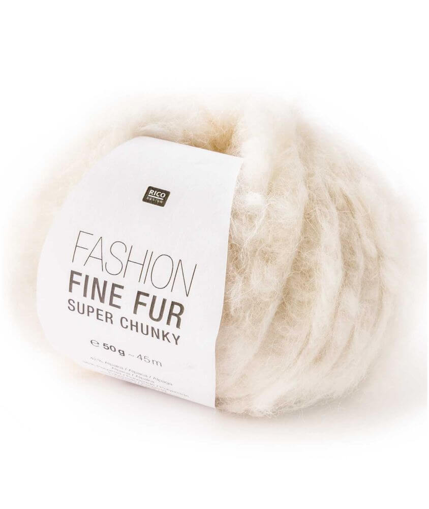 Pelote de laine Fashion Fine Fur Super Chunky - Rico Design