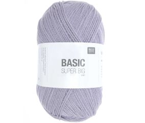 Pelote de Laine à tricoter Basic SUPER BIG ARAN - 400GR - RICO Design