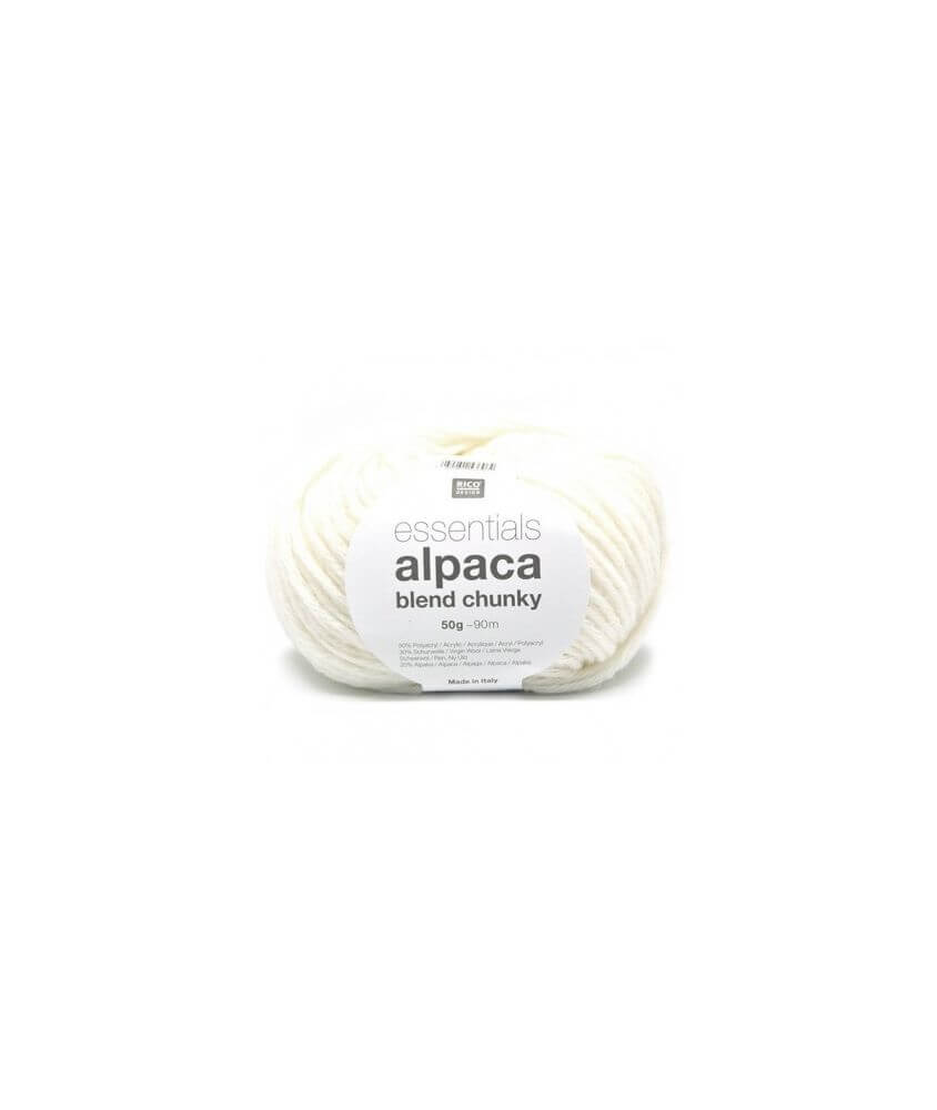 Laine à tricoter Essentials ALPACA Blend Chunky - RICO Design Laine à tricoter Essentials ALPACA Blend Chunky - RICO Design