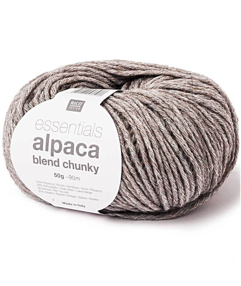 Laine à tricoter Essentials ALPACA Blend Chunky - RICO Design