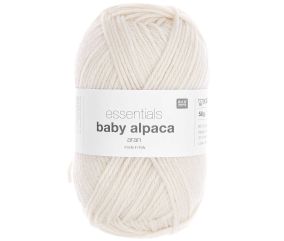 Fil exceptionnel à tricoter Essentials Baby Alpaca & Merino - Rico Design