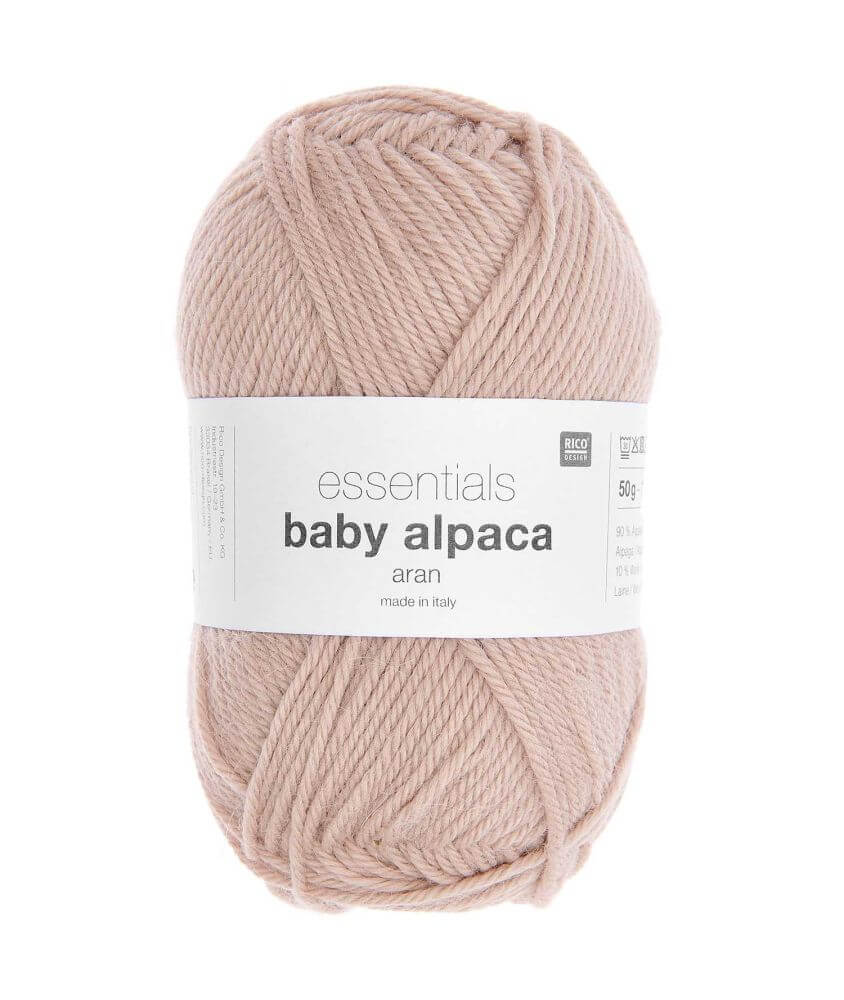 Fil exceptionnel à tricoter Essentials Baby Alpaca & Merino - Rico Design