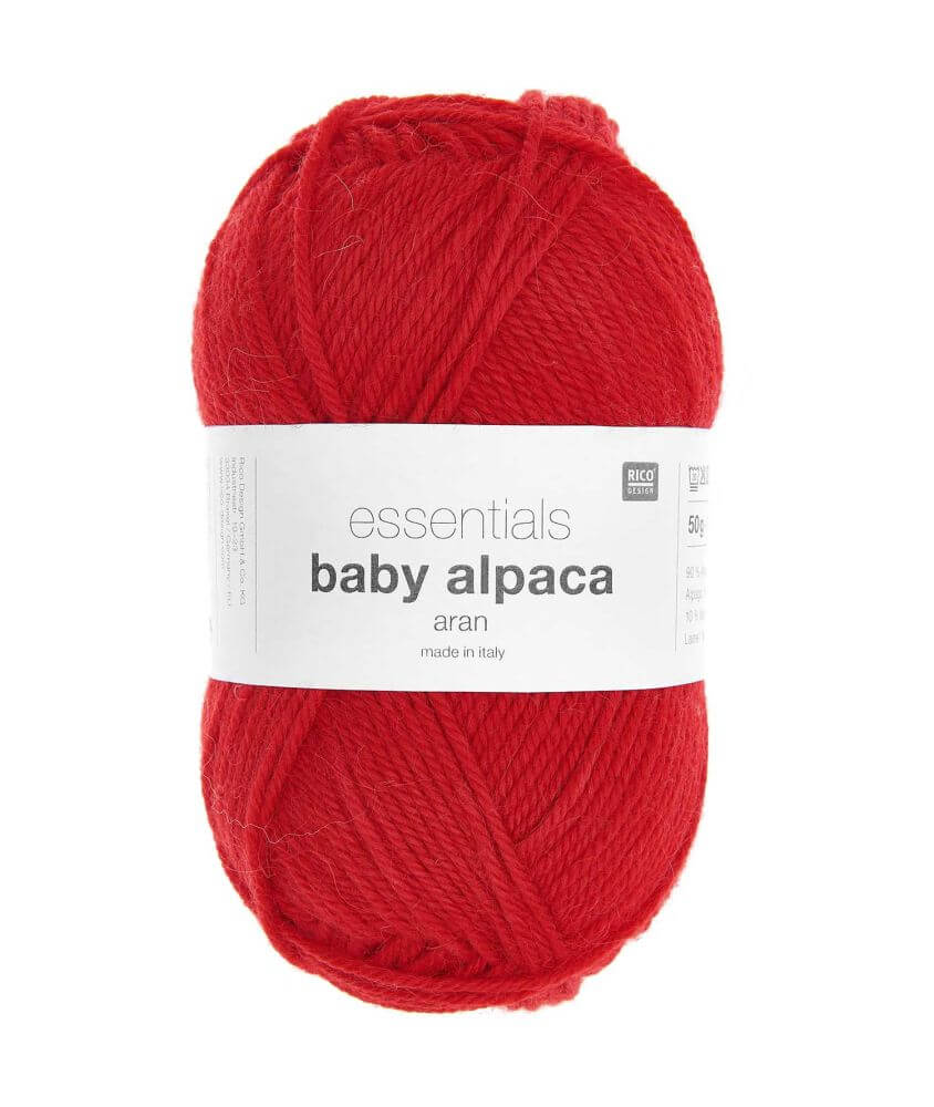 Fil exceptionnel à tricoter Essentials Baby Alpaca & Merino - Rico Design